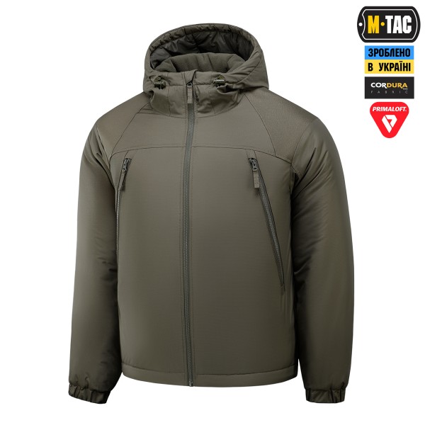 M-Tac куртка зимняя Alpha Basic Primaloft Dark Olive - 20562048-L/R