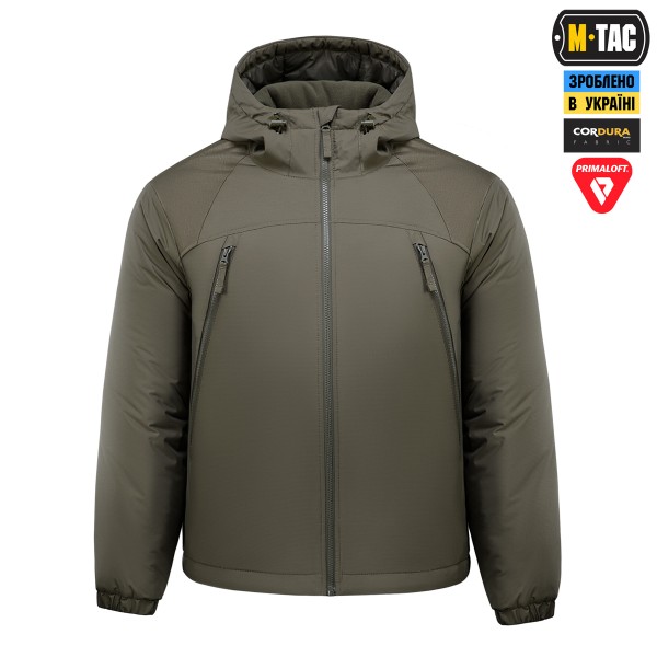 M-Tac куртка зимняя Alpha Basic Primaloft Dark Olive - 20562048-L/R M-Tac куртка зимняя Alpha Basic Primaloft Dark Olive - 20562048-L/R