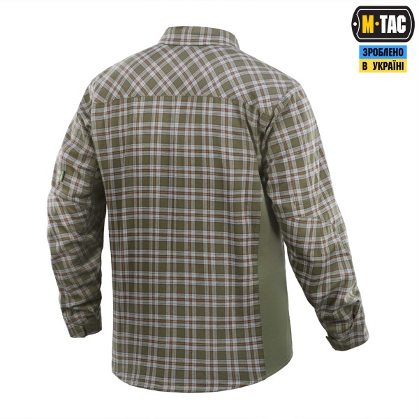 M-Tac сорочка Tactical Cotton Shirt Olive/Grey - 20579001-S/R M-Tac сорочка Tactical Cotton Shirt Olive/Grey - 20579001-S/R