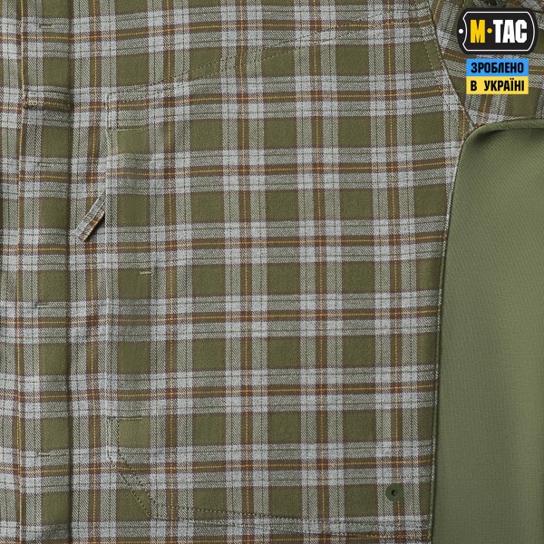 M-Tac сорочка Tactical Cotton Shirt Olive/Grey - 20579001-S/R M-Tac сорочка Tactical Cotton Shirt Olive/Grey - 20579001-S/R