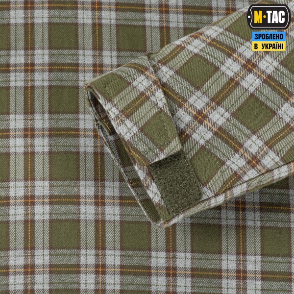 M-Tac сорочка Tactical Cotton Shirt Olive/Grey - 20579001-S/R M-Tac сорочка Tactical Cotton Shirt Olive/Grey - 20579001-S/R