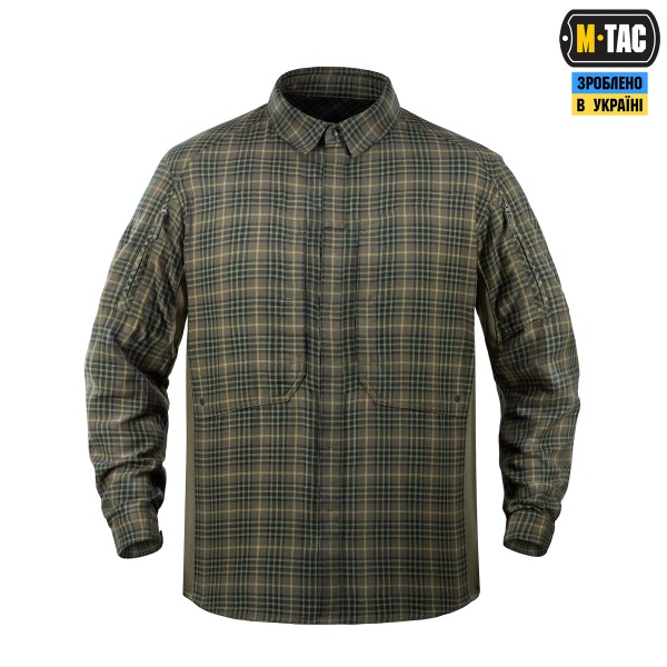 M-Tac сорочка Tactical Cotton Shirt Black/МС - 20579208-XL/R