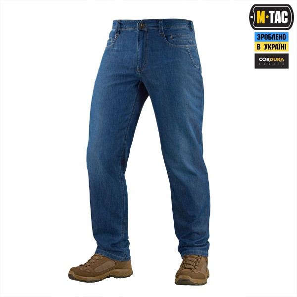 M-Tac джинсы Tactical Cordura Summer Dark denim - 20584015-32/30