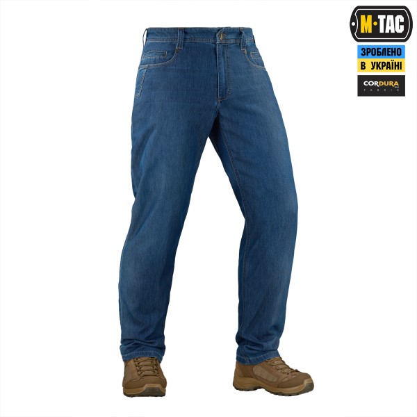 M-Tac джинсы Tactical Cordura Summer Dark denim - 20584015-32/30