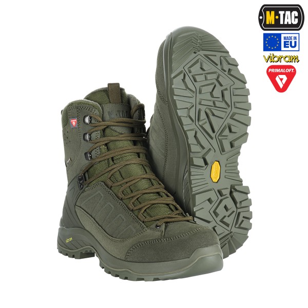 M-Tac ботинки Tactical winter boots Green - 2J0401MTOLV001