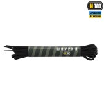 M-Tac шнурки black нейлон Mil-Spec