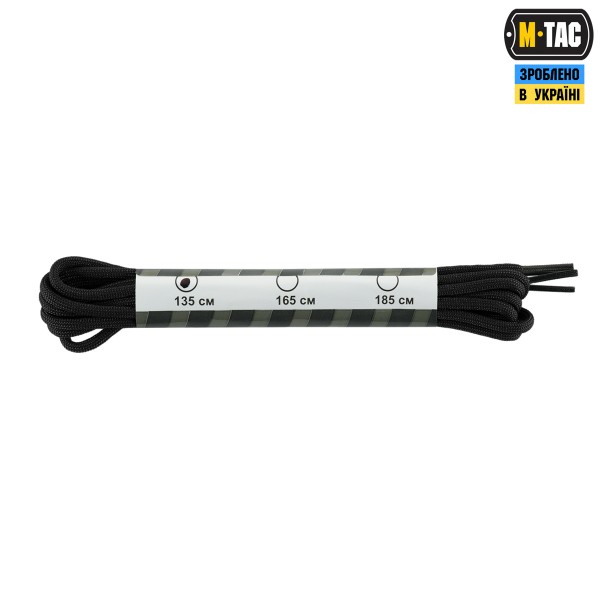 M-Tac шнурки black нейлон Mil-Spec - 30219002 M-Tac шнурки black нейлон Mil-Spec - 30219002