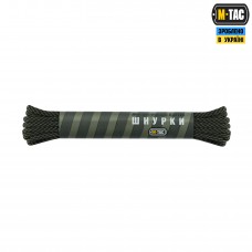 M-Tac шнурки black/od green stairs нейлон Mil-Spec