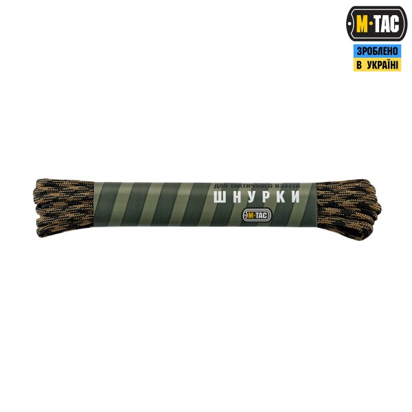 M-Tac шнурки black/coyote нейлон Mil-Spec - 30219205