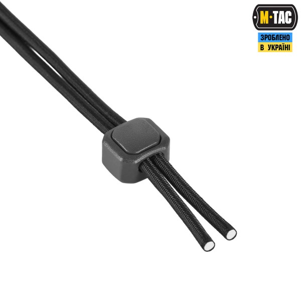 M-Tac шнурки Elastic Shoelaces Black 120 см - 30221002-120 M-Tac шнурки Elastic Shoelaces Black 120 см - 30221002-120