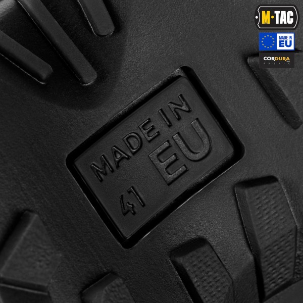 M-Tac кроссовки тактические Combat Black - 30405002