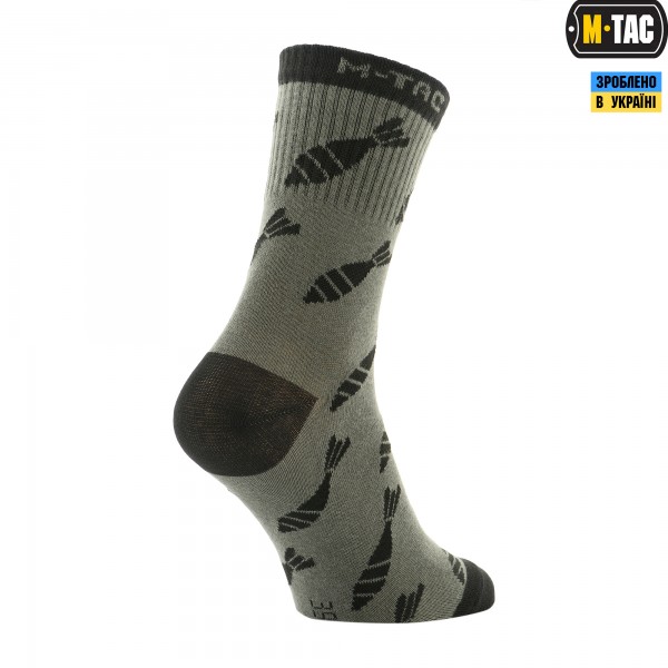 M-Tac носки легкие Mk.3 Mortar Bombs Olive - 30903801-39 M-Tac носки легкие Mk.3 Mortar Bombs Olive - 30903801-39