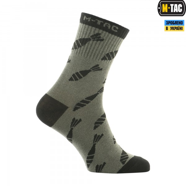 M-Tac носки легкие Mk.3 Mortar Bombs Olive - 30903801-39 M-Tac носки легкие Mk.3 Mortar Bombs Olive - 30903801-39
