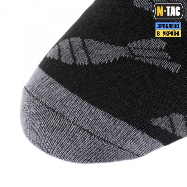 M-Tac носки легкие Mk.3 Mortar Bombs Black - 30903802-39 M-Tac носки легкие Mk.3 Mortar Bombs Black - 30903802-39