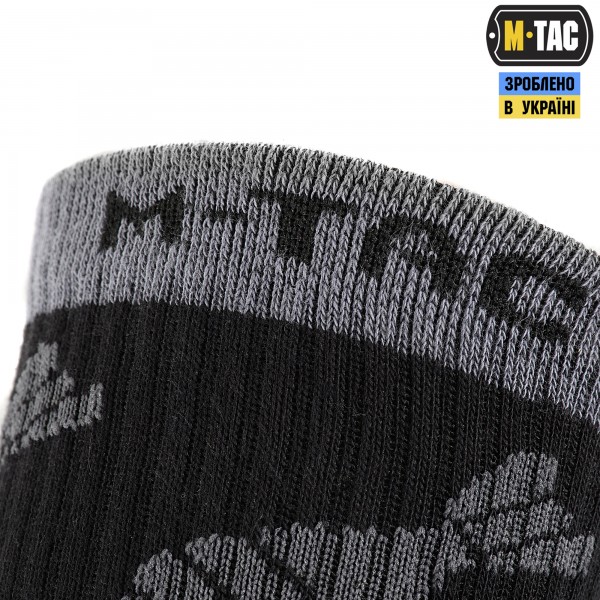M-Tac носки легкие Mk.3 Mortar Bombs Black - 30903802-39 M-Tac носки легкие Mk.3 Mortar Bombs Black - 30903802-39