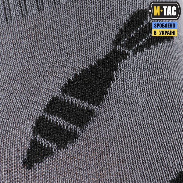 M-Tac носки легкие Mk.3 Mortar Bombs Dark Grey - 30903812-39