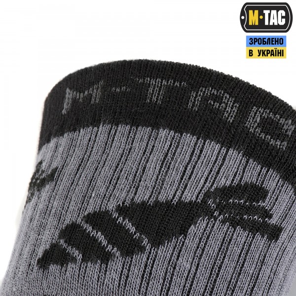 M-Tac носки легкие Mk.3 Mortar Bombs Dark Grey - 30903812-39