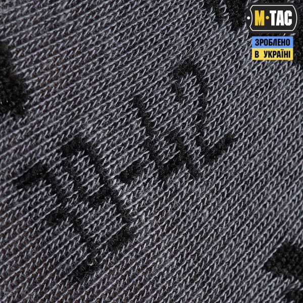 M-Tac носки легкие Mk.3 Mortar Bombs Dark Grey - 30903812-39