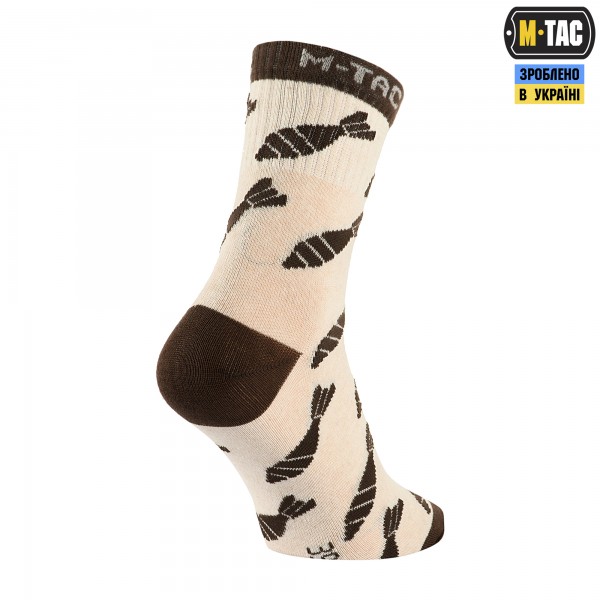 M-Tac носки легкие Mk.3 Mortar Bombs Sand - 30903813-39 M-Tac носки легкие Mk.3 Mortar Bombs Sand - 30903813-39