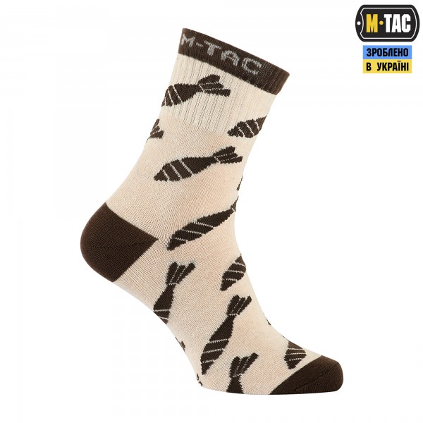 M-Tac носки легкие Mk.3 Mortar Bombs Sand - 30903813-39 M-Tac носки легкие Mk.3 Mortar Bombs Sand - 30903813-39