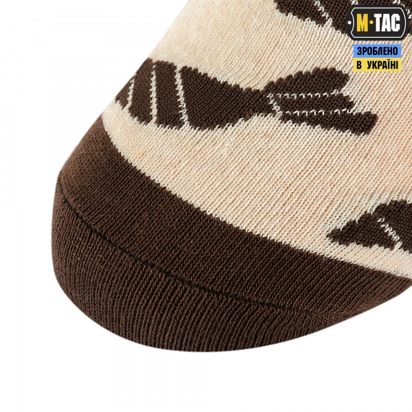 M-Tac носки легкие Mk.3 Mortar Bombs Sand - 30903813-39 M-Tac носки легкие Mk.3 Mortar Bombs Sand - 30903813-39
