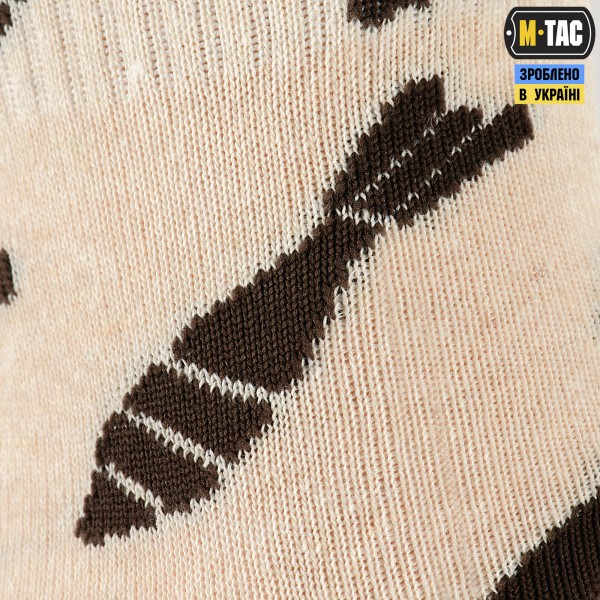 M-Tac носки легкие Mk.3 Mortar Bombs Sand - 30903813-39 M-Tac носки легкие Mk.3 Mortar Bombs Sand - 30903813-39