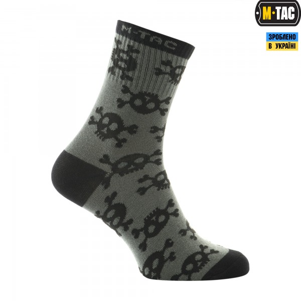 M-Tac шкарпетки легкі Mk.3 Pirate Skull Olive - 30903901-39 M-Tac шкарпетки легкі Mk.3 Pirate Skull Olive - 30903901-39