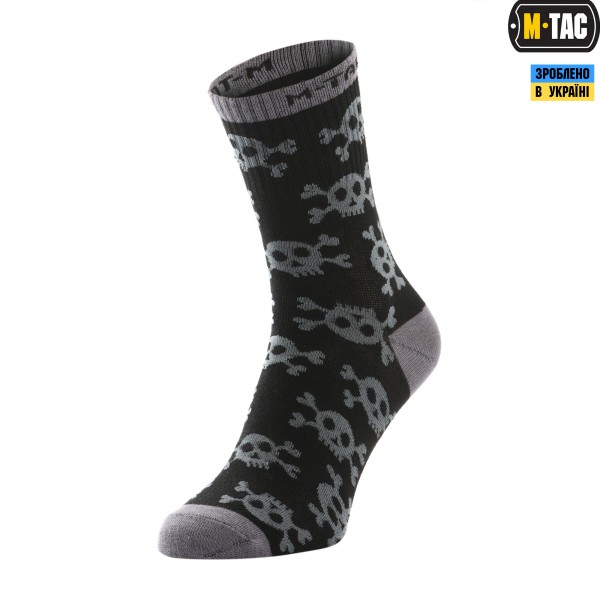 M-Tac шкарпетки легкі Mk.3 Pirate Skull Black - 30903902-39