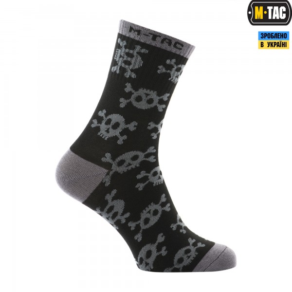 M-Tac шкарпетки легкі Mk.3 Pirate Skull Black - 30903902-39 M-Tac шкарпетки легкі Mk.3 Pirate Skull Black - 30903902-39