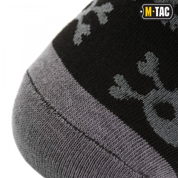 M-Tac шкарпетки легкі Mk.3 Pirate Skull Black - 30903902-39 M-Tac шкарпетки легкі Mk.3 Pirate Skull Black - 30903902-39