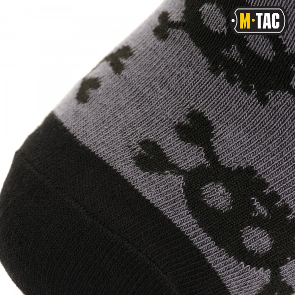 M-Tac носки легкие Mk.3 Pirate Skull Dark Grey - 30903912-39 M-Tac носки легкие Mk.3 Pirate Skull Dark Grey - 30903912-39