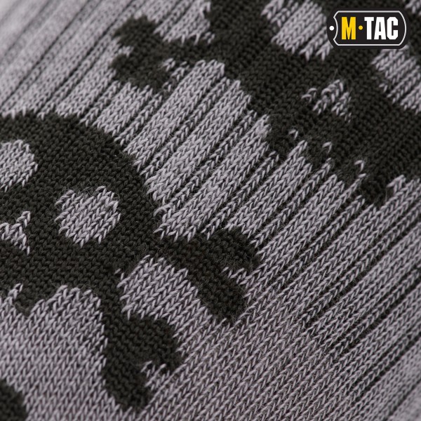 M-Tac носки легкие Mk.3 Pirate Skull Dark Grey - 30903912-39 M-Tac носки легкие Mk.3 Pirate Skull Dark Grey - 30903912-39
