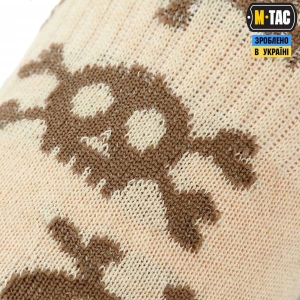M-Tac шкарпетки легкі Mk.3 Pirate Skull Sand - 30903913-39 M-Tac шкарпетки легкі Mk.3 Pirate Skull Sand - 30903913-39