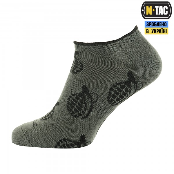 M-Tac носки летние легкие Grenades Olive - 30907701-39 M-Tac носки летние легкие Grenades Olive - 30907701-39