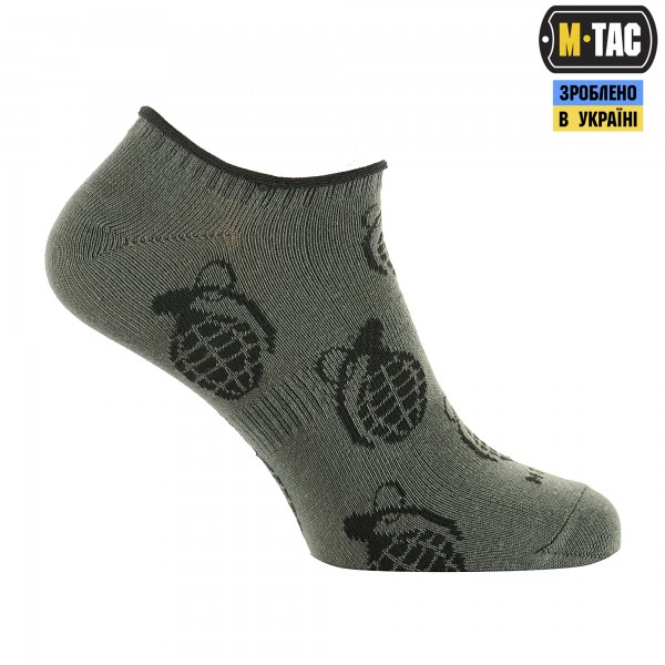 M-Tac носки летние легкие Grenades Olive - 30907701-39 M-Tac носки летние легкие Grenades Olive - 30907701-39