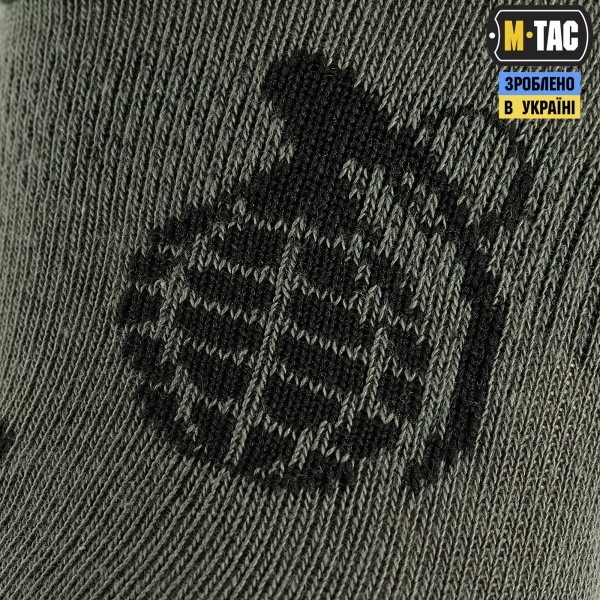 M-Tac носки летние легкие Grenades Olive - 30907701-39 M-Tac носки летние легкие Grenades Olive - 30907701-39