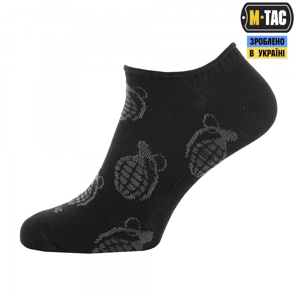 M-Tac носки летние легкие Grenades Black - 30907702-39 M-Tac носки летние легкие Grenades Black - 30907702-39