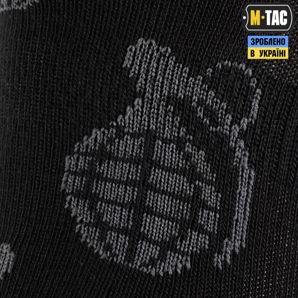 M-Tac носки летние легкие Grenades Black - 30907702-39 M-Tac носки летние легкие Grenades Black - 30907702-39