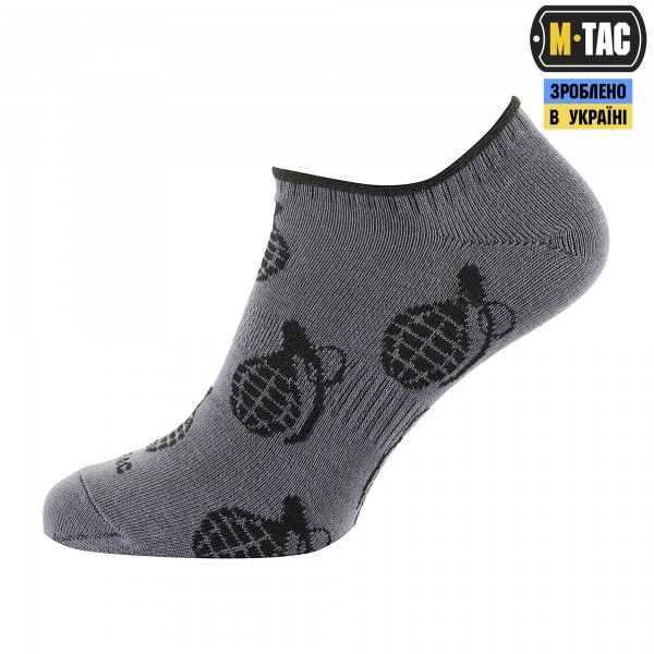 M-Tac носки летние легкие Grenades Dark Grey - 30907712-39 M-Tac носки летние легкие Grenades Dark Grey - 30907712-39