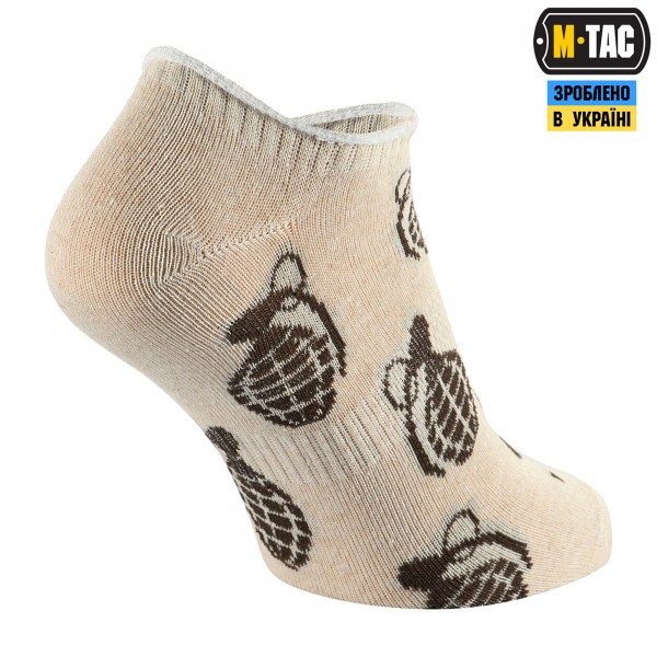M-Tac носки летние легкие Grenades Sand - 30907713-39 M-Tac носки летние легкие Grenades Sand - 30907713-39