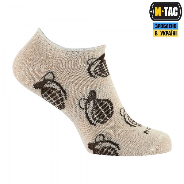 M-Tac носки летние легкие Grenades Sand - 30907713-39 M-Tac носки летние легкие Grenades Sand - 30907713-39