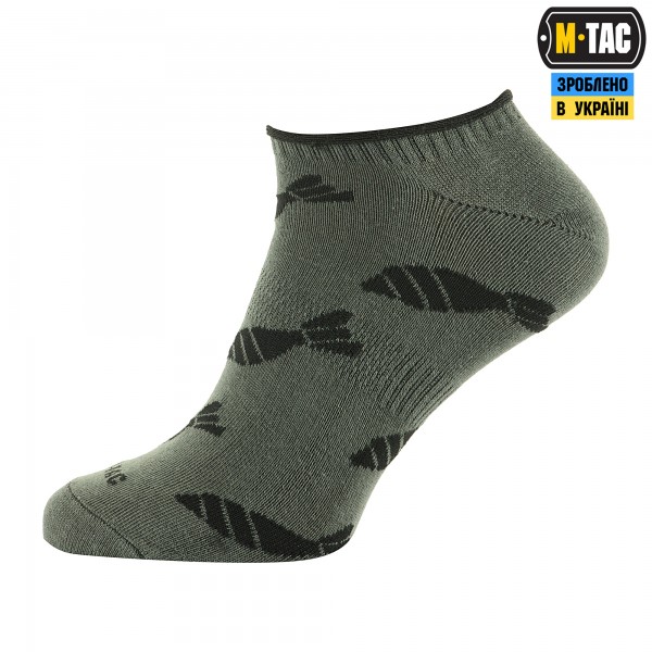 M-Tac носки летние легкие Mortar Bombs Olive - 30907801-39