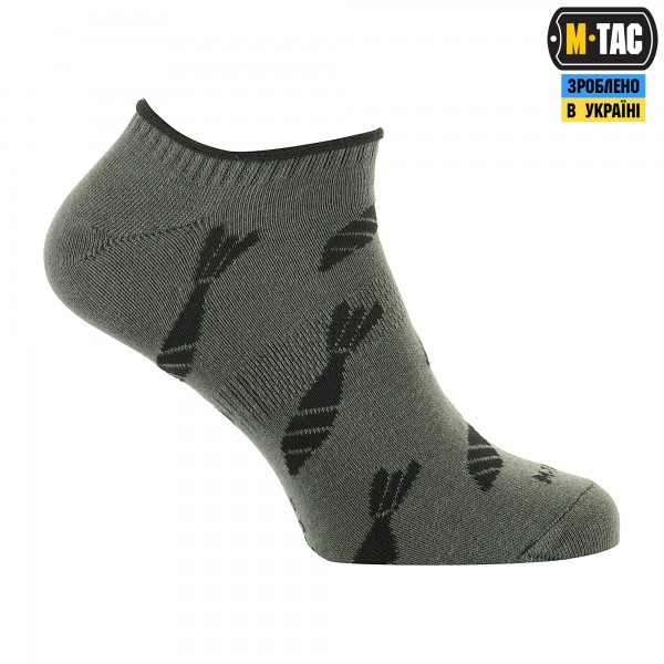 M-Tac носки летние легкие Mortar Bombs Olive - 30907801-39