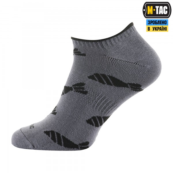 M-Tac носки летние легкие Mortar Bombs Dark Grey - 30907812-39