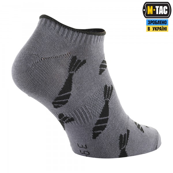 M-Tac носки летние легкие Mortar Bombs Dark Grey - 30907812-39