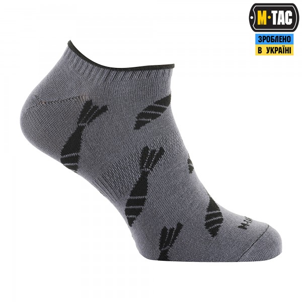 M-Tac носки летние легкие Mortar Bombs Dark Grey - 30907812-39