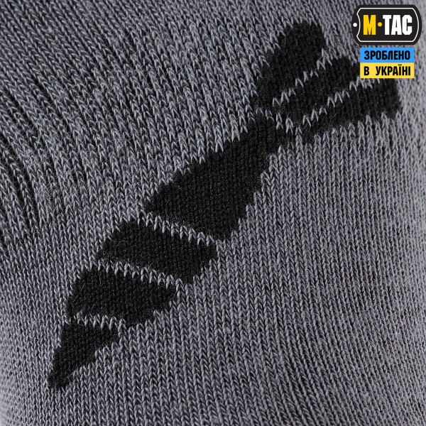 M-Tac носки летние легкие Mortar Bombs Dark Grey - 30907812-39