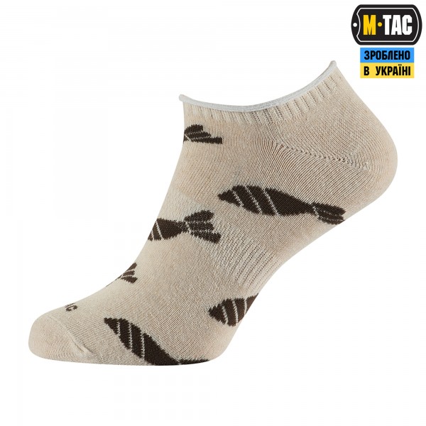M-Tac шкарпетки літні легкі Mortar Bombs Sand - 30907813-39 M-Tac шкарпетки літні легкі Mortar Bombs Sand - 30907813-39