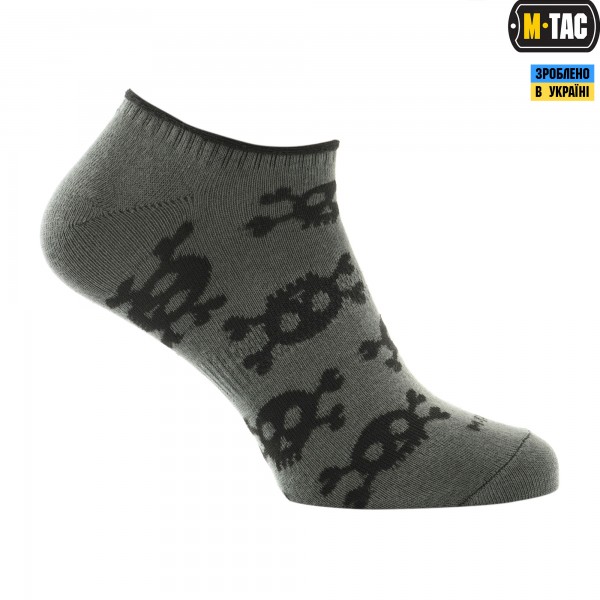 M-Tac шкарпетки літні легкі Pirate Skull Olive - 30907901-39 M-Tac шкарпетки літні легкі Pirate Skull Olive - 30907901-39