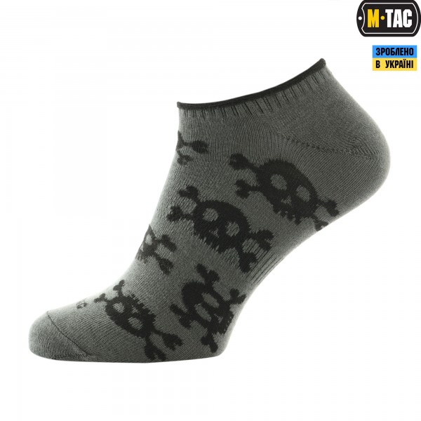 M-Tac шкарпетки літні легкі Pirate Skull Olive - 30907901-39 M-Tac шкарпетки літні легкі Pirate Skull Olive - 30907901-39